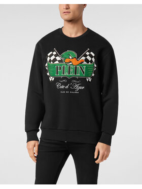PHILIPP PLEIN PHILIPP PLEIN Mikina 24949 Černá Regular Fit