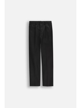 Coccodrillo Coccodrillo Kalhoty z materiálu WC6119104EJB-021 Černá Regular Fit