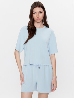 Moss Copenhagen Moss Copenhagen T-särk 17525 Sinine Basic Fit