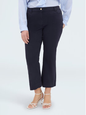 Fiorella Rubino Fiorella Rubino Pantaloni di tessuto P707T005160N034 Blu Flare Fit