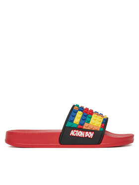 Action Boy Action Boy Παντόφλες P3047043K Κόκκινο