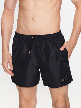 EA7 Emporio Armani EA7 Emporio Armani Plavecké šortky 902000 3R742 00020 Černá Regular Fit