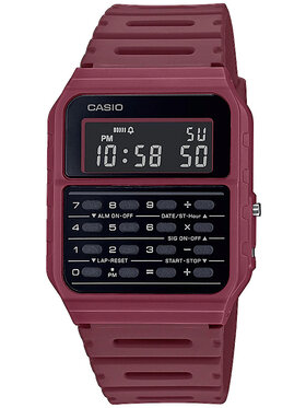 Casio Casio Hodinky CA-53WF-4BEF Bordó