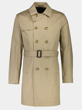 Lindbergh Lindbergh Tenchcoat 30-302040 Beige Relaxed Fit