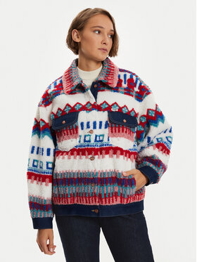 Wrangler Wrangler Giacca di transizione Sherpa 112356491 Multicolore Oversize