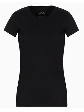 Armani Exchange Armani Exchange Tričko 8NYT82 YJ16Z 1200 Čierna Regular Fit