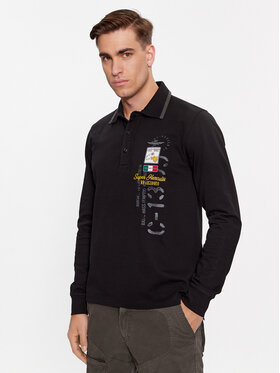Aeronautica Militare Aeronautica Militare Pólóing 232PO1724J565 Fekete Regular Fit