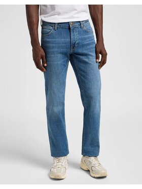 Lee Lee Jeansy DAREN ZIP FLY Niebieski Straight Leg