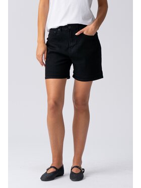 TeeShoppen TeeShoppen Szorty jeansowe 'Perform Collection' Czarny Regular Fit