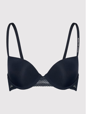 Tommy Hilfiger Tommy Hilfiger Сутиен балконет UW0UW02420 Тъмносин