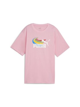 Puma Puma T-Shirt 627913 Różowy Regular Fit