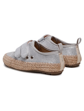 EMU Australia Espadrile Millner Metallic K12506 Srebrna