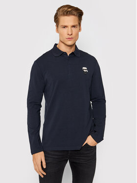 KARL LAGERFELD KARL LAGERFELD Polo marškinėliai 745023 512221 Tamsiai mėlyna Regular Fit