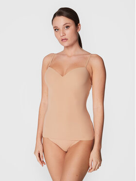 Hanro Hanro Потник Allure 1462 Бежов Slim Fit