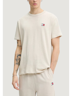 Tommy Jeans Tommy Jeans T-shirt DM0DM22667 Beige Casual Fit
