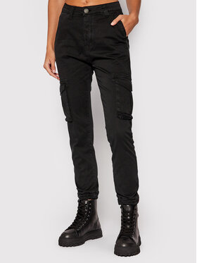 Alpha Industries Alpha Industries Medžiaginės kelnės Field 118010 Juoda Regular Fit