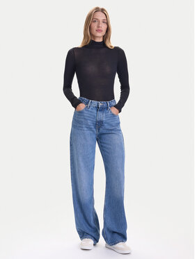 Hunkemöller Hunkemöller Блузка Intimate 302811 Чорний Slim Fit