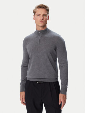 BOSS BOSS Pullover H-Ebenji  50565499 Grau Regular Fit