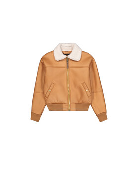 Alpha Industries Alpha Industries Kurtka bomber B-15 Modified Winter Jacket Women Beżowy Regular Fit