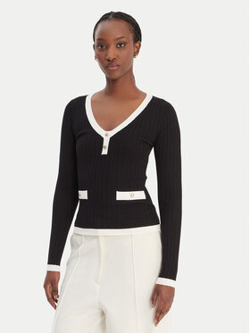 Guess Guess Sweater W6RR26 Z3HP2 Fekete Classic Fit