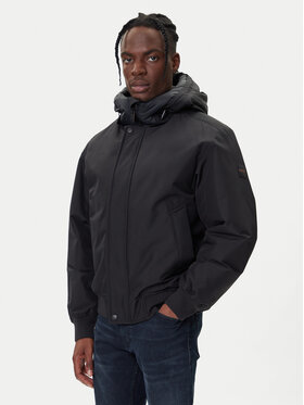 BOSS BOSS Geacă de iarnă Osis1 50547099 Negru Relaxed Fit