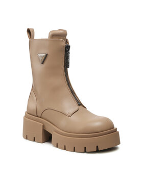 Guess Guess Botki Leila FL8LEI ELE10 Beżowy