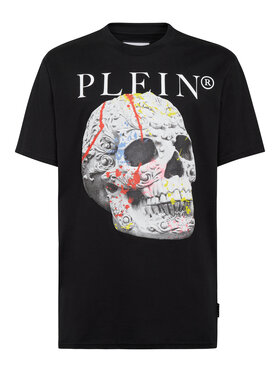 PHILIPP PLEIN PHILIPP PLEIN T-Shirt 221 Czarny Regular Fit