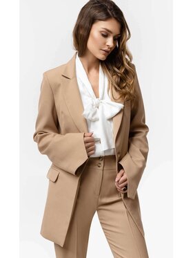 Luisia Luisia Marynarka NIKI Beżowy Classic Fit