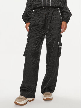 Liu Jo Liu Jo Pantaloni din material TA4078 TS788 Negru Regular Fit