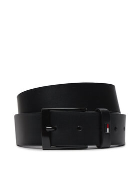 Tommy Hilfiger Tommy Hilfiger Чоловічий ремінь Adan Leather 3.5 AM0AM12052 Чорний