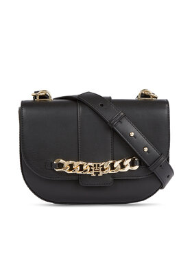 Tommy Hilfiger Tommy Hilfiger Ročna torba Th Luxe Crossover AW0AW15604 Črna