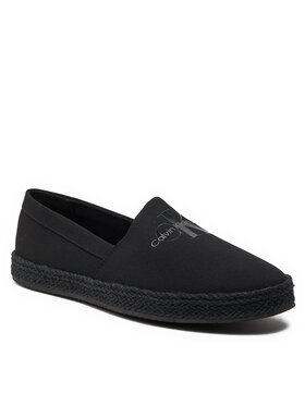 Calvin Klein Jeans Espadrile Espadrille Slipon Ml YM0YM00935 Črna