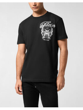 PHILIPP PLEIN PHILIPP PLEIN T-Shirt 27145 Czarny Regular Fit