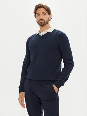 s.Oliver s.Oliver Pulover 2143174 Bleumarin Regular Fit
