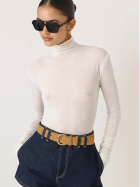 La Mania La Mania Golf SADE Biały Classic Fit