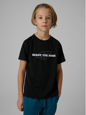 4F 4F T-shirt 4FJRSS26TFTSM2391-20S Nero Regular Fit
