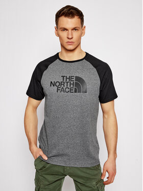 The North Face The North Face T-shirt Raglan Easy Tee NF0A37FV Grigio Regular Fit