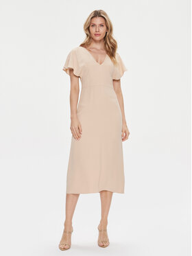 BOSS Boss Kleid für den Alltag Dawinga 50488660 Beige Regular Fit
