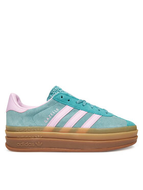 adidas adidas Sneakersy Gazelle Bold JS3894 Tyrkysová