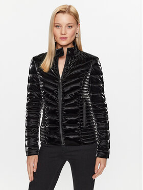 Guess Guess Pūkinė striukė New Vona W3YL14 WFJ10 Juoda Regular Fit