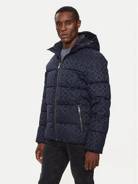 Guess Guess Пухено яке M4BL42 WG9L2 Тъмносин Regular Fit