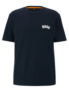 Boss T-shirt 50485065 Tamnoplava Oversize