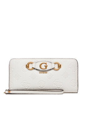 Guess Guess Голям дамски портфейл Izzy Peony (PD) Slg SWPD92 09460 Бежов