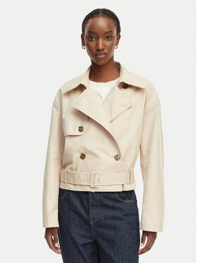 Tommy Jeans Tommy Jeans Viharkabát DW0DW22322 Világos bézs Relaxed Fit