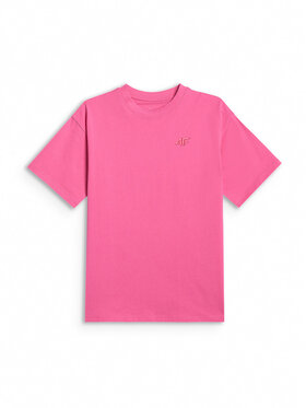 4F 4F T-Shirt SUMMER SPLASH Różowy Loose Fit