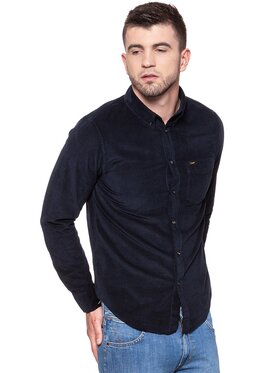 Lee Lee Camicia BUTTON DOWN Blu Regular Fit