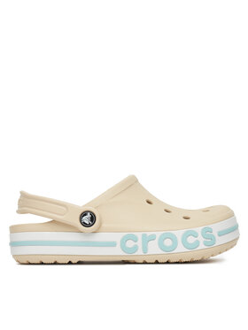 Crocs Crocs Klapki BAYABAND CLOG 205089-1LI Beżowy