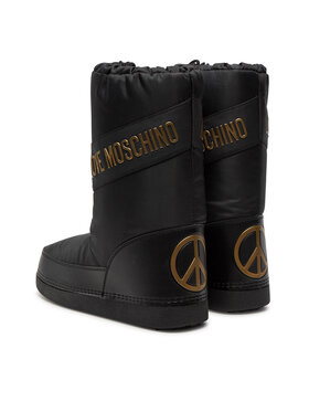 LOVE MOSCHINO Škornji Za Sneg JA24032G1LISY000 Črna