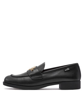 LOVE MOSCHINO Loaferke JA10162G1IIA0000 Črna