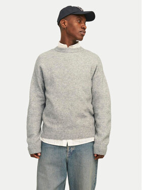 Jack&Jones Jack&Jones Pulover Rollie 12215468 Gri Relaxed Fit